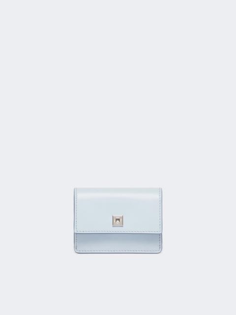 Max Mara Leather purse - SKY BLUE