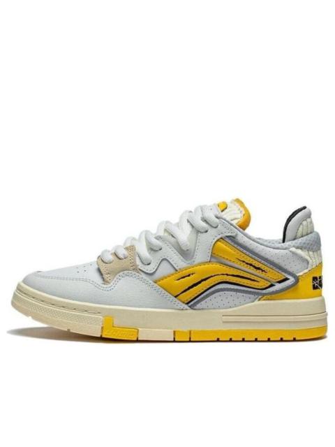 (WMNS) Li-Ning Wave Pro 'White Yellow' AECS094-1