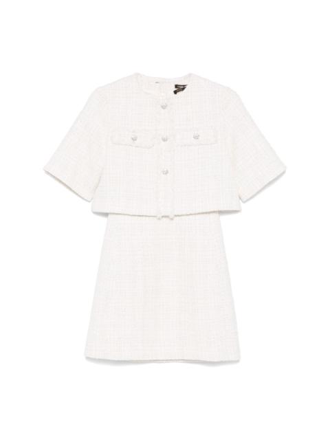 maje tweed dress set