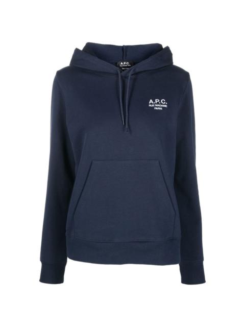A.P.C. Manuela drawstring hoodie