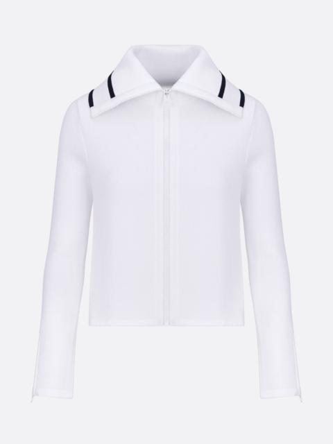 Dior Dioriviera Cropped Jacket with Stand Collar