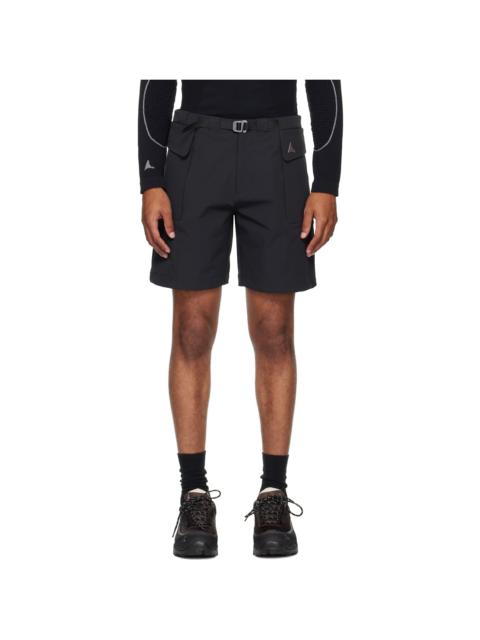 ROA Black Duty Shorts