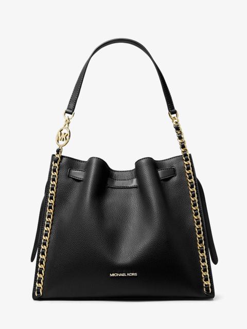 MICHAEL KORS Mina Large Chain Shoulder Bag