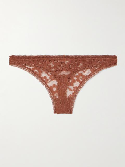 ERES Marguerite Prairie Stretch-corded Lace Briefs