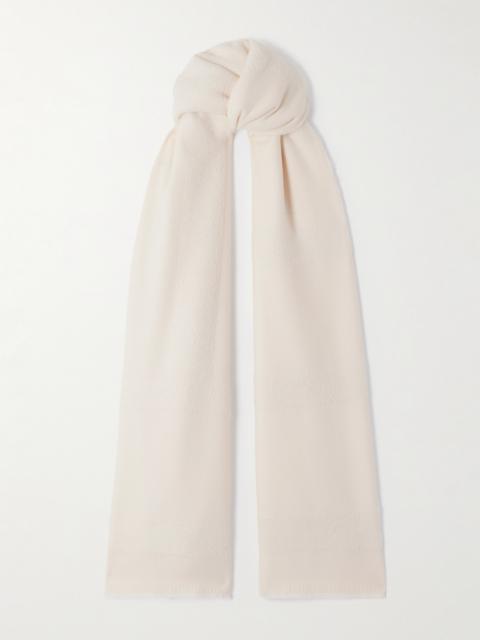 TOTEME Intarsia-knit Wool-blend Scarf