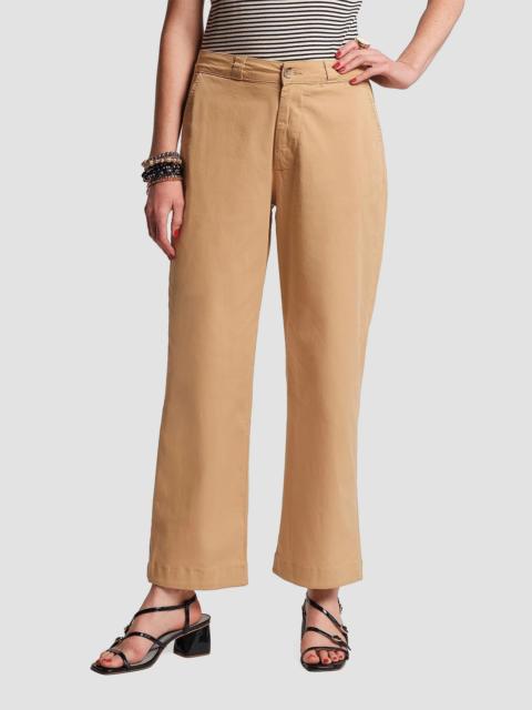 FRANCES VALENTINE Women's Coleman Relaxed-Fit Pants - Khaki