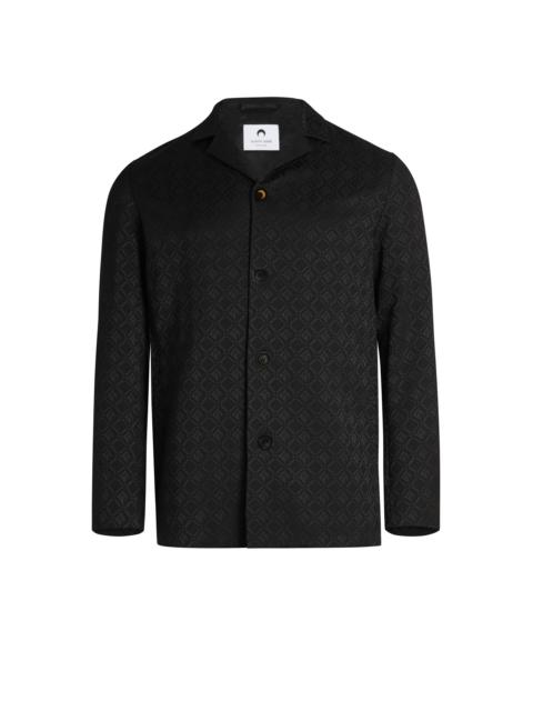 Marine Serre Moon Diamant Jacquard Tailored Jacket