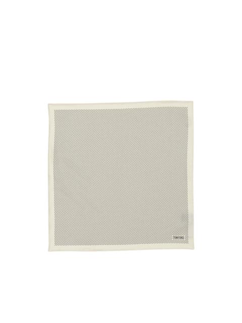 TOM FORD polka-dot silk pocket square