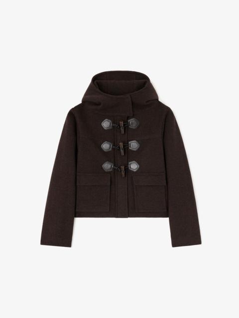 GANNI DUFFLE COAT MINI IN WOOL