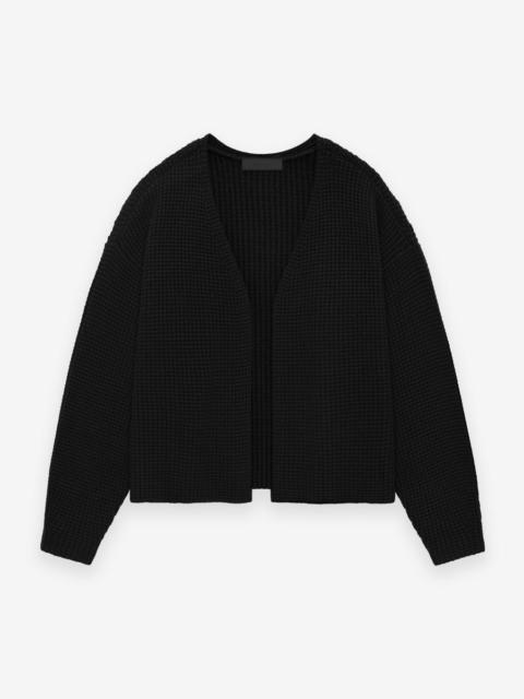 Heavy Waffle Cardigan