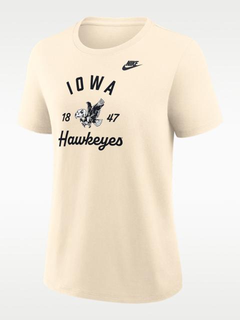 Nike Iowa Legacy Team Name Women's Nike College T-Shirt
