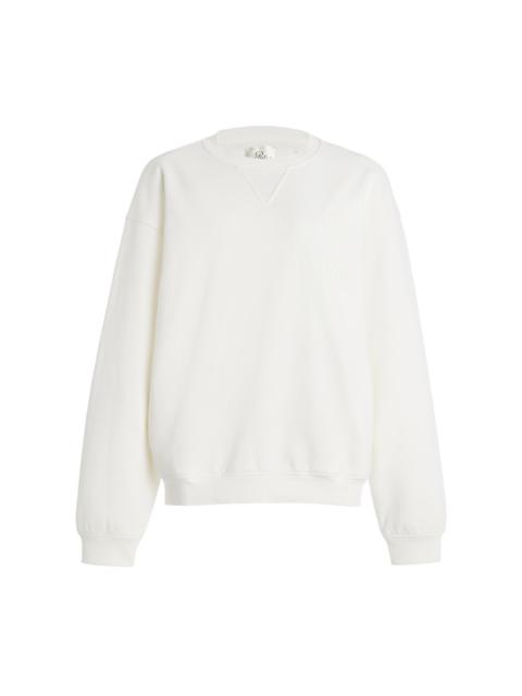 x Ritz Privacy Please Cotton Sweatshirt ivory
