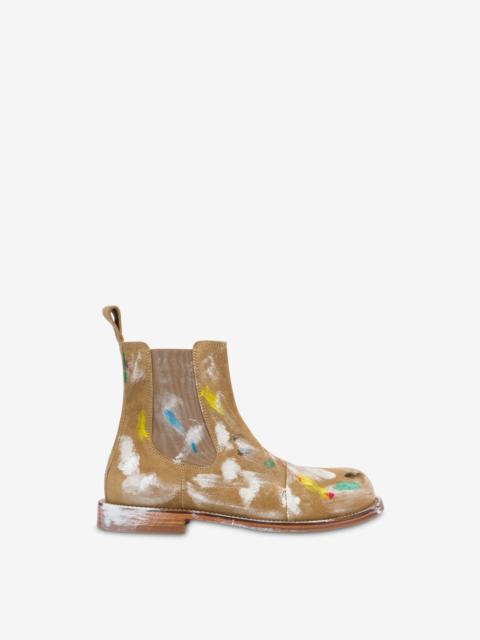 Moschino SUEDE BEATLES BOOTS