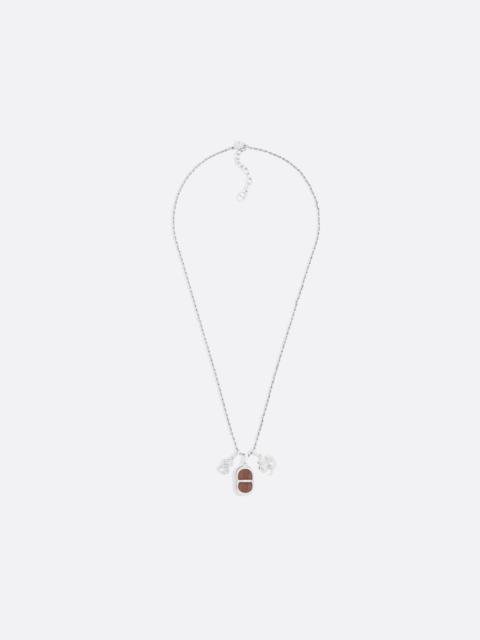 Dior Knock on Wood Pendant Necklace