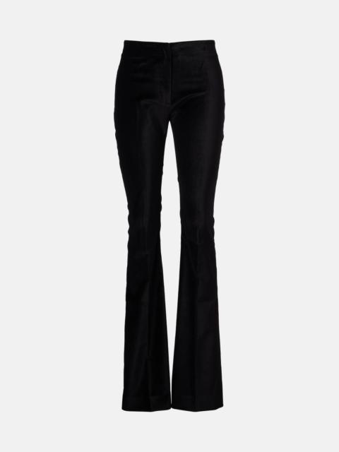 TOVE Roux cotton-blend velvet flared pants