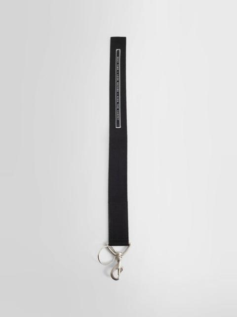 Rick Owens DRKSHDW Rick owens drkshdw black strobe keychain in cotton webbing