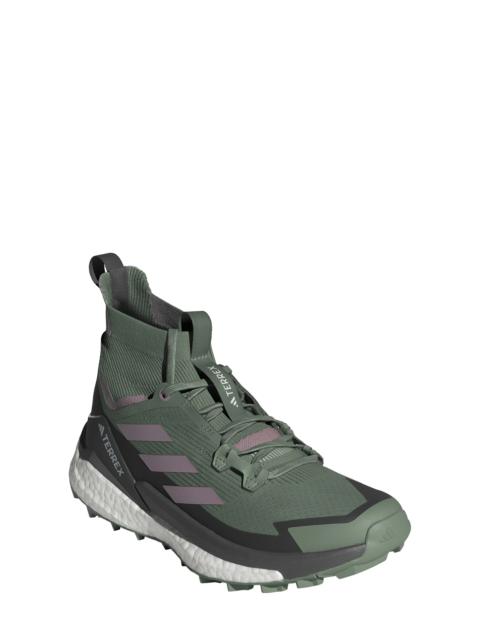 Terrex Free Hiker 2.0 Hiking Shoe in Green/Fig/Jade