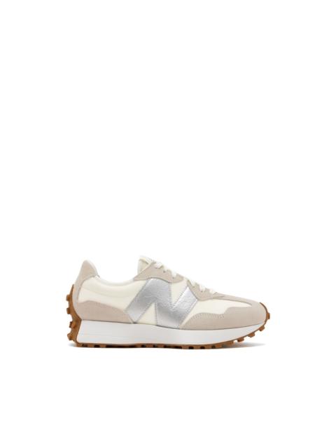 New Balance 327 suede panelled sneakers