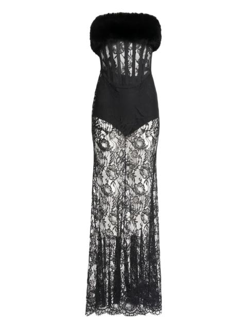 ELIE SAAB lace maxi dress