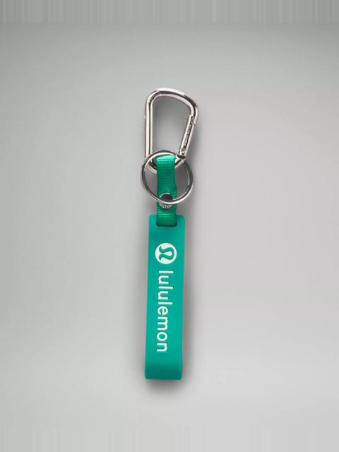 lululemon Silicone Keychain