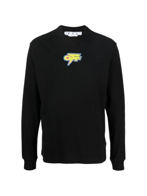 Off-White Thunder Skate long-sleeve T-shirt | REVERSIBLE