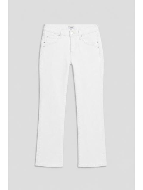 miaou LOW RISE FLARE - WHITE WASH