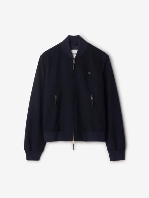 Cashmere Bomber Jacket