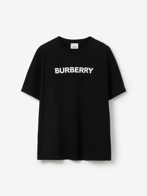 Burberry Logo Print Cotton T-shirt