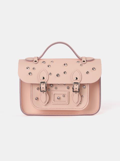 Cambridge Satchel The Mini - Cloud Pink with Swarovski® Crystals