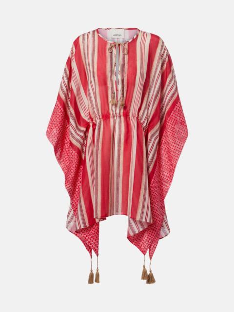 Isabel Marant Printed cotton and silk kaftan