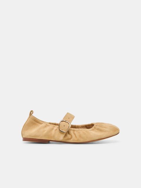 dolce vita CAELY BALLET FLATS HONEY SUEDE
