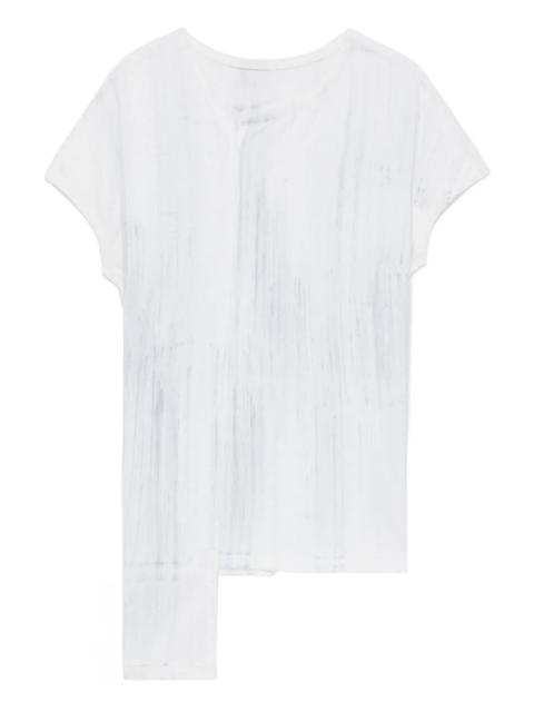 Y's Asymetry French Sleeve Tee
