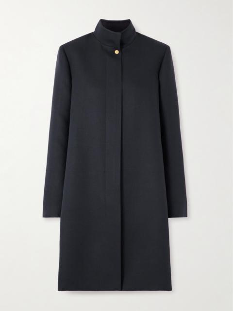 Loro Piana Danny Wool And Silk-blend Coat