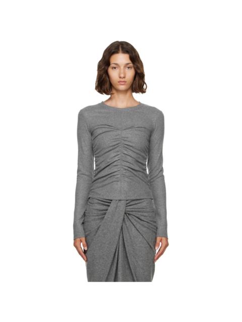 Isabel Marant Étoile Gray Delesa Top
