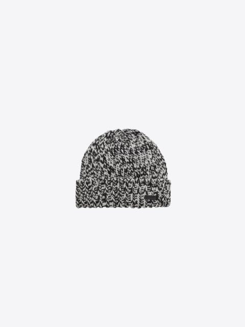 SAINT LAURENT cuffed beanie in wool