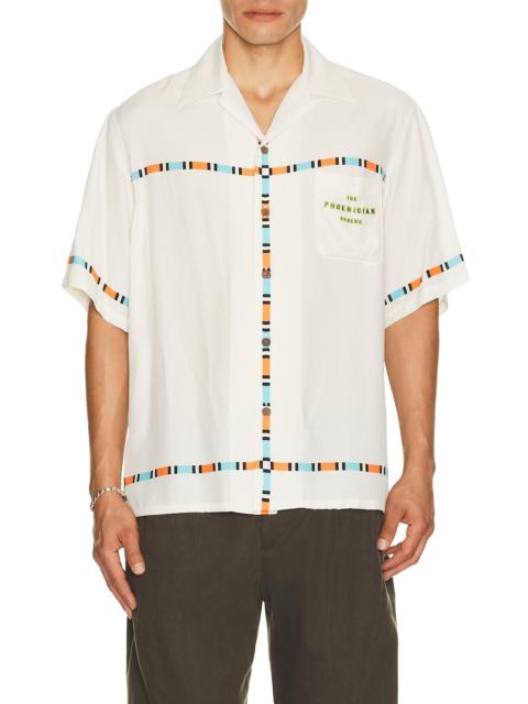 WACKO MARIA The Phoenician Scheme Short Sleeve Hawaiian Shirt Type 1