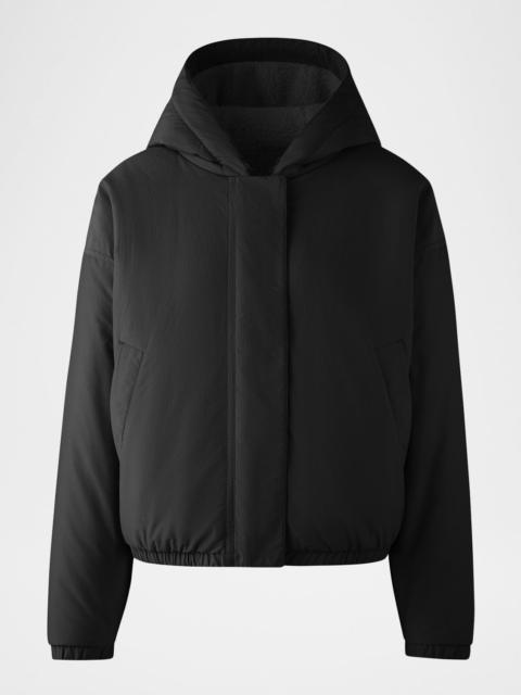 Canada Goose Alberni Reversible Fleece Bomber Jacket