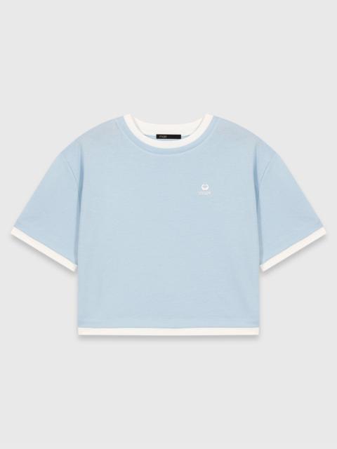 maje Two-tone T-shirt
