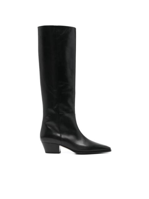 Aeyde 40mm Medea leather boots
