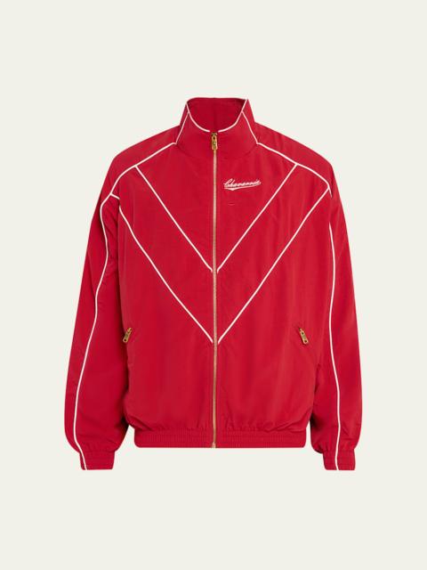 WILLY CHAVARRIA Men's Toluca Barrel-Leg Workwear Pants