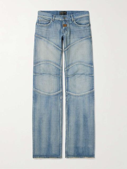 BALENCIAGA Straight-Leg Panelled Jeans