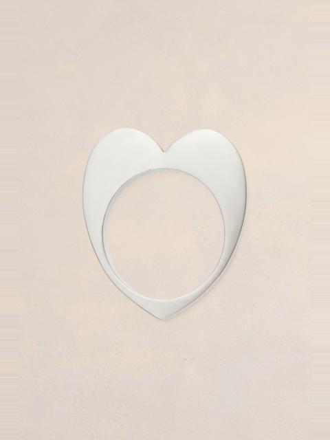 AMI Paris Abstract Heart Ring