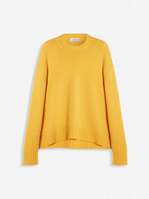 Lanvin CASHMERE SWEATER WITH ROUND NECK