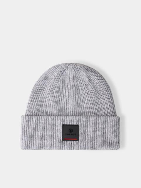 BOGNER Tarek Knitted hat in Light gray