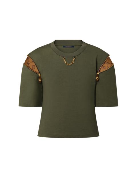 Louis Vuitton Zipper Sleeve T-Shirt
