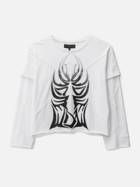 WINGED GRADIENT LONG SLEEVE