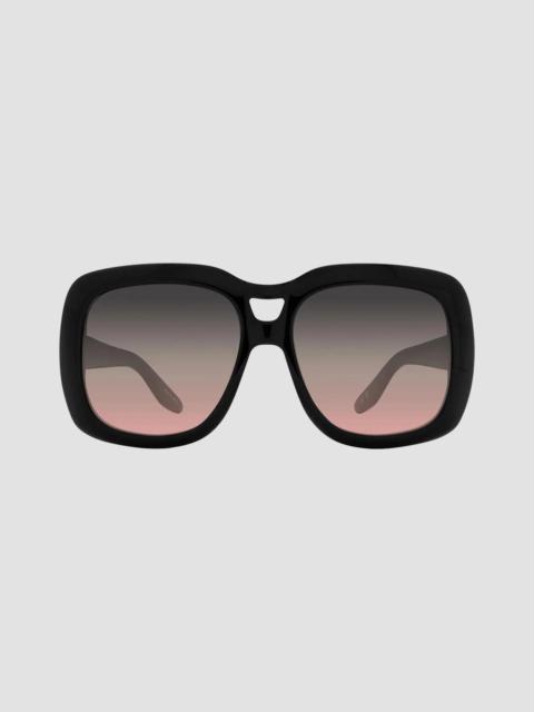 BARTON PERREIRA Women's Sly 56MM Oversized Sunglasses - Black