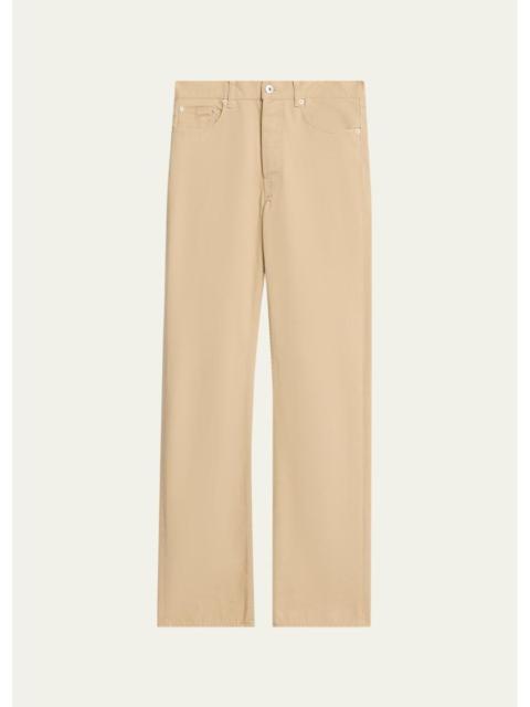 JW Anderson Mid-Rise Straight-Leg Jeans