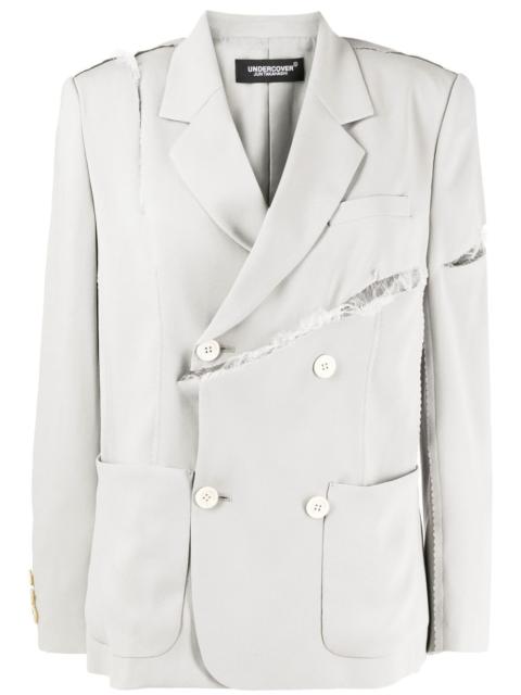 UNDERCOVER cut-out double-breasted blazer
