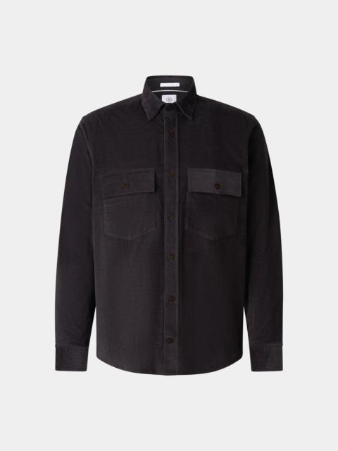 BOGNER Corduroy shirt Heiko in Anthracite